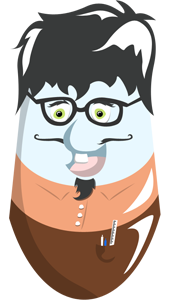 Official Stefan Petrović Graphic Design Mascot, for Log In section.